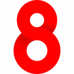 TV8 logotipas