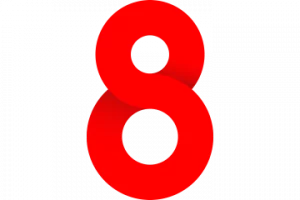 TV8 logotipas